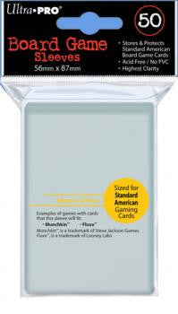 Ultra PRO Standard American Board Game Sleeves (56x87mm) - Kortlommer (50)