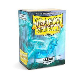 Dragon Shield Matte Clear Sleeves (63,5x88mm) - Kortlommer (100)