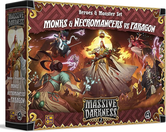 Massive Darkness 2: Monks & Necromancers vs. Paragon Expansion