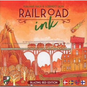 Railroad Ink Blazing Red Edition