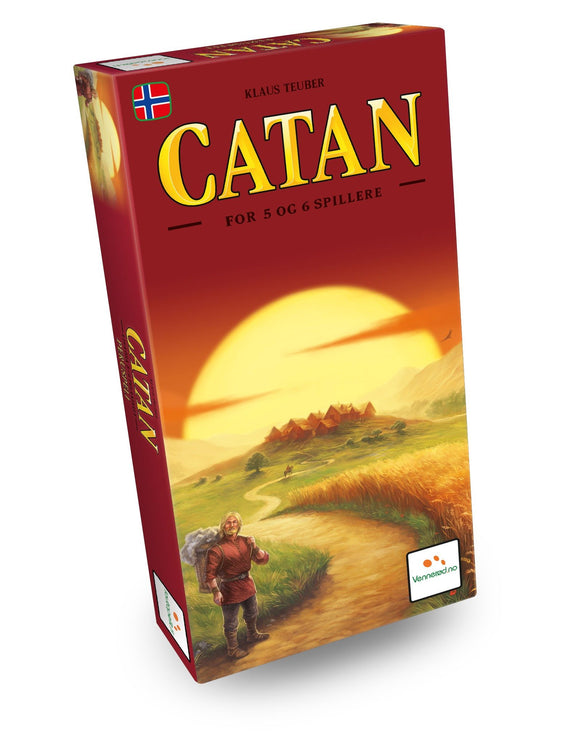 Catan 5-6 spiller utvidelse til grunnsett - Norsk utgave