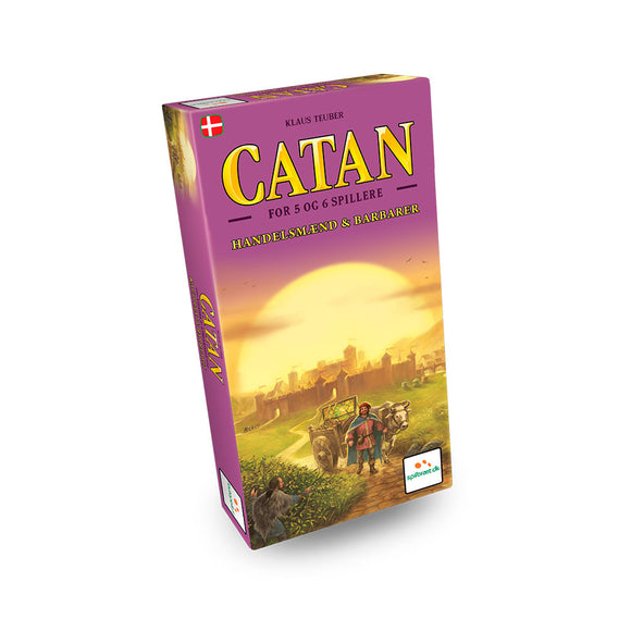 Catan: 5 - 6 spiller utvidelse til Handelsmenn og Barbarer - Norsk utgave
