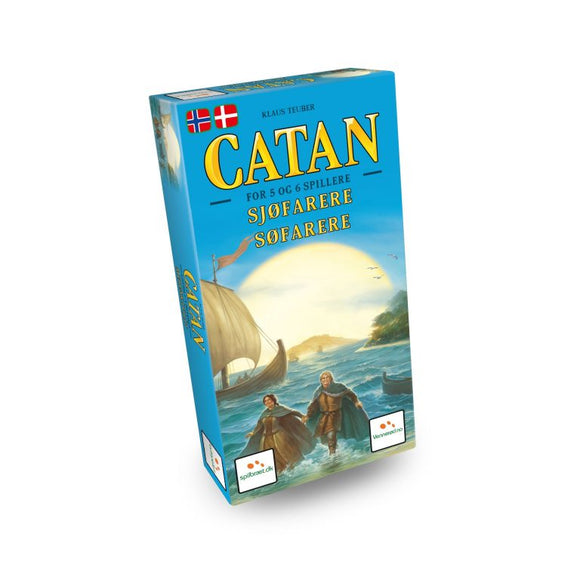 Catan 5 - 6 spiller utvidelse til sjøfarere - Norsk utgave