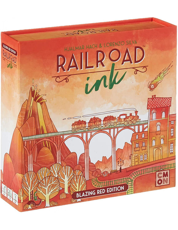 Railroad Ink Blazing Red Edition - Norsk Utgave
