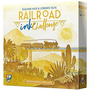 Railroad Ink Challenge: Shining Yellow Edition