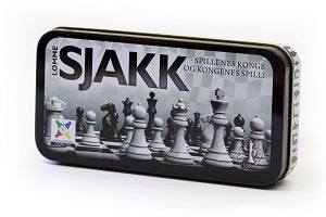 Sjakk - Reisesjakk med magnetiske brikker