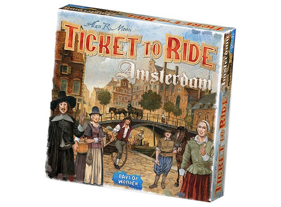 Ticket to Ride Amsterdam - Norsk utgave